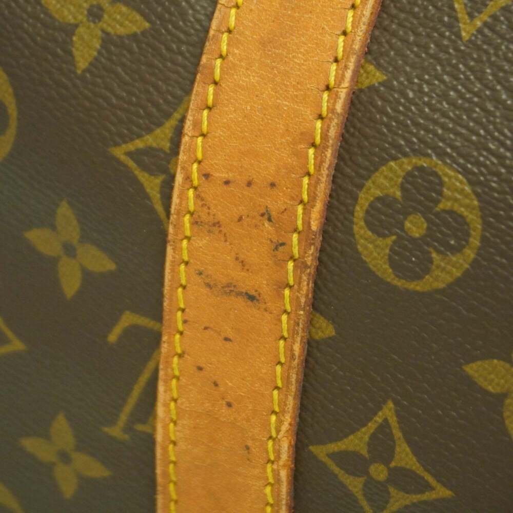 LOUIS VUITTON Brown Monogram Keepall 55 Boston Bag - Picture 8 of 15